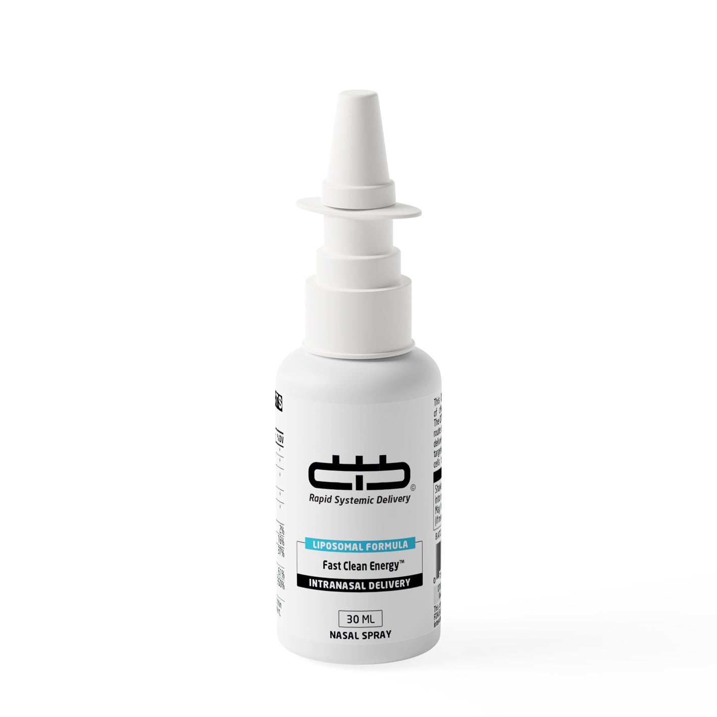 DTB Fast Clean Energy - Intranasal Delivery - Nasal Spray - 30ml